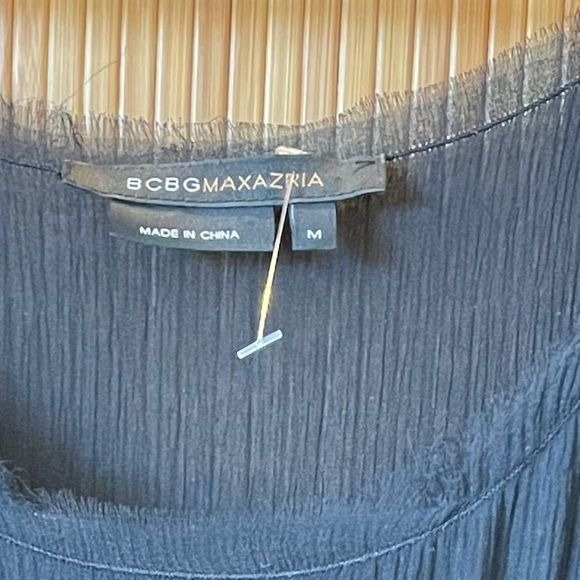 BCBG MaxAzria Super Cool & Unique Black Dress - Picture 6 of 8